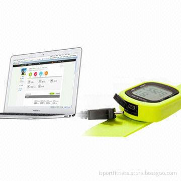 USB Pedometer with PC Software, 99.99km/Hour Average Speed